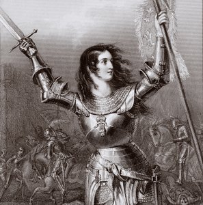 Joan of Arc (c.1412-31), c.1845